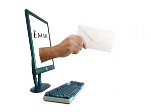 email-hand